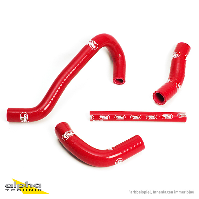 SAMCO SPORT Kit de mangueras de silicona rojo para Honda NSR250 años de modelo 1986-1989