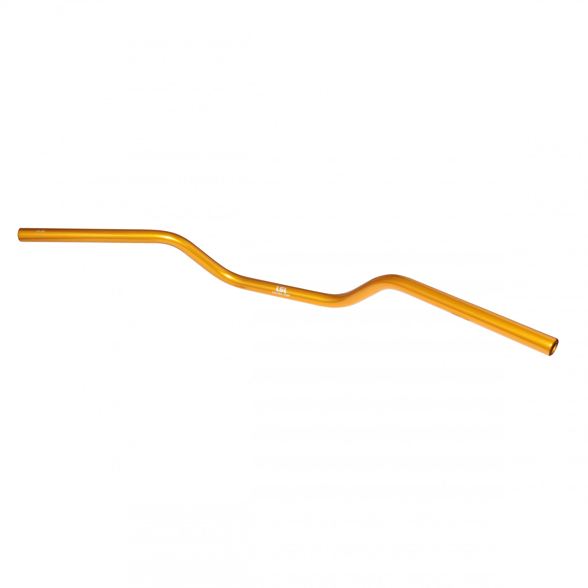 LSL Aluminio-manillar Naked Bike A02, 7/8 pulgadas, oro