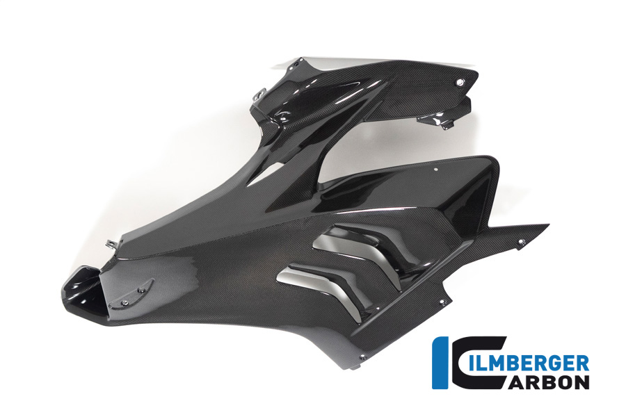 Panel Lateral de Carenado Ilmberger Carbono lado izquierdo Racing, brillante, Ducati Panigale V4, V4S 2022-