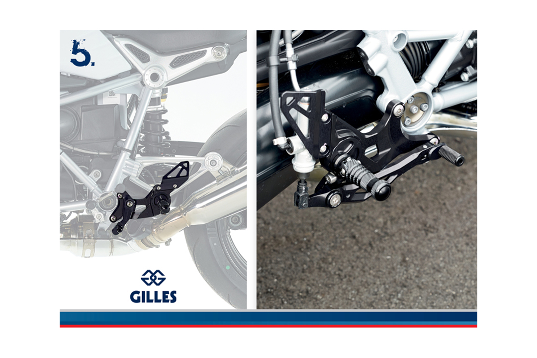 Kit Wilbers BoxerCup Road Réplica para BMW R nineT Racer