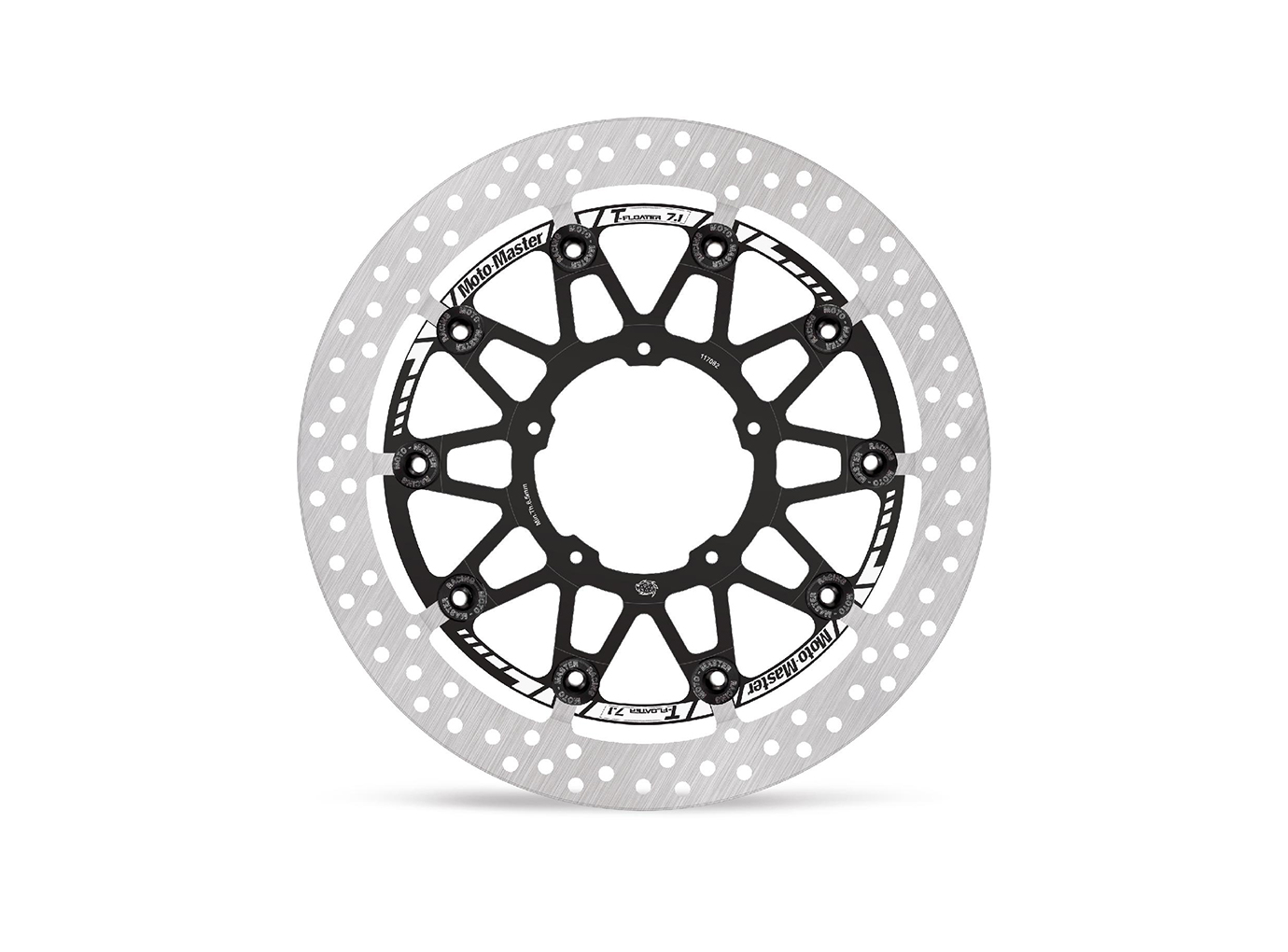 MOTO MASTER disco de freno anterior, delanteroe simétrico rotacionalmente, T-Floater para Honda CBR1000RR-R Fireblade / SP Año del modelo 2020-