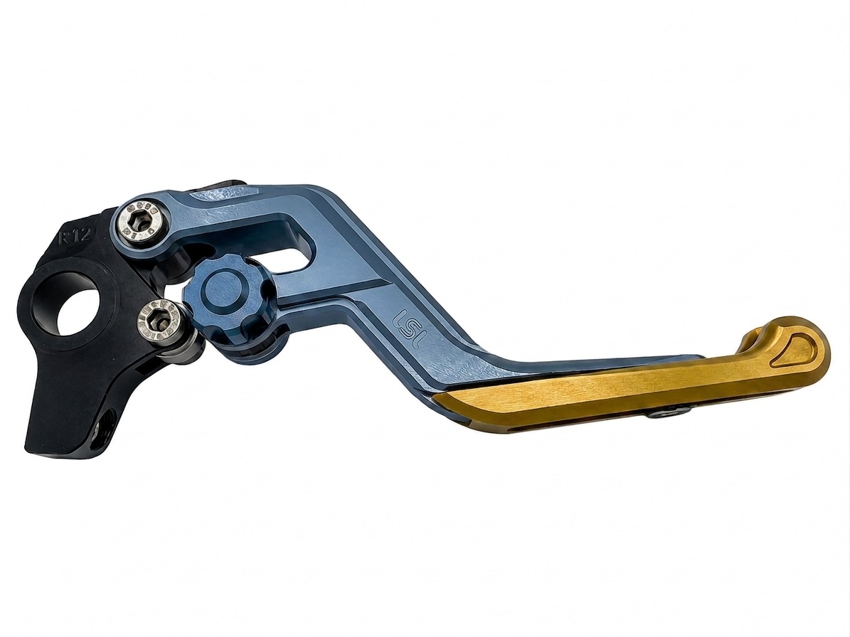 LSL ERGONIA Maneta de freno R18R Azul/Azul/Oro