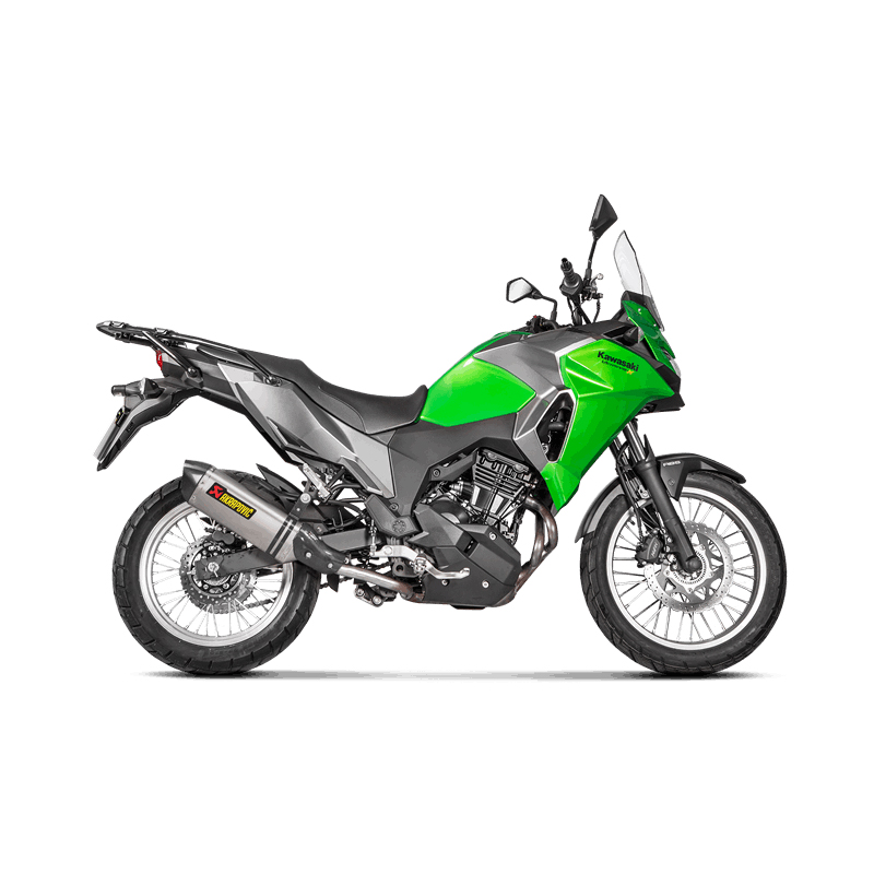 Protector térmico Akrapovic (Carbono) sistema de escape para Kawasaki Versys-X 300 Año del modelo 2017-2020