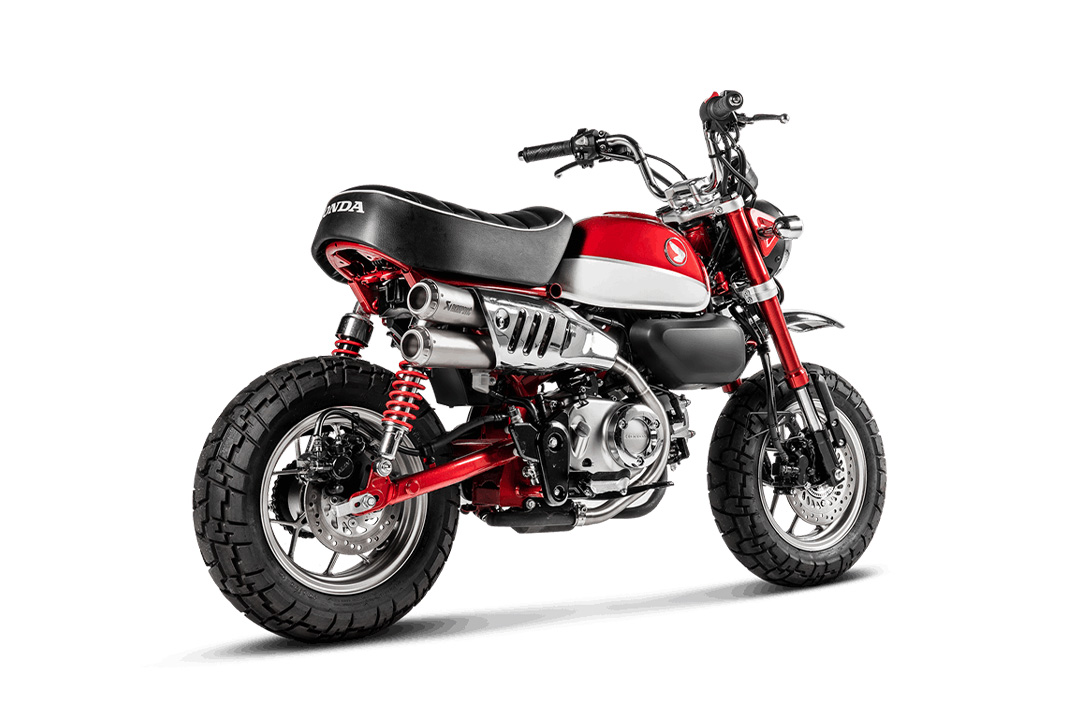 Línea Slip-On Akrapovic (Titanio) Honda MSX 125 GROM a partir del año de modelo 2019-2025