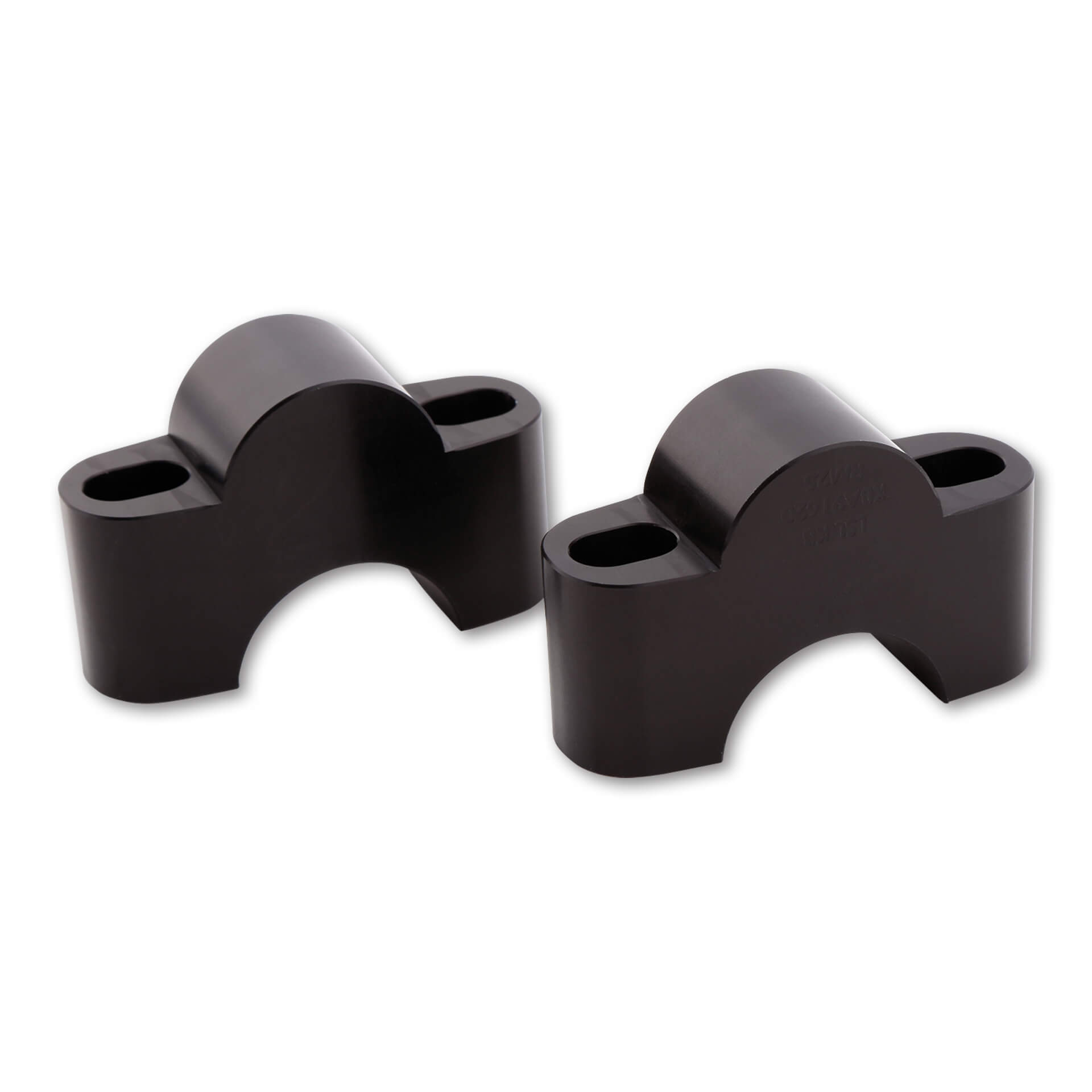 Set de elevación de torretas LSL de 25 mm, con tornillo de 50 mm, para manillar de 28,6 mm manillar, negro
