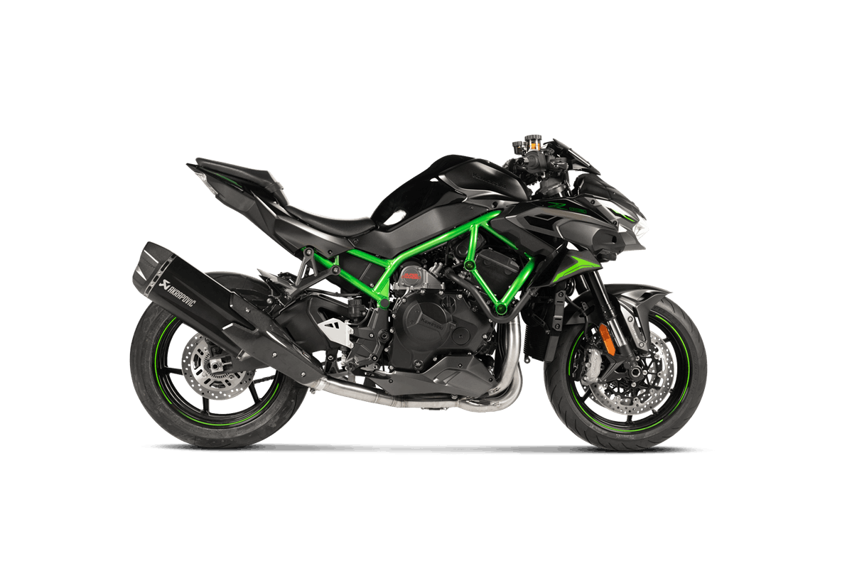 Colector de recambio Akrapovic (SS) para Kawasaki Z H2 modelos 2024-2025