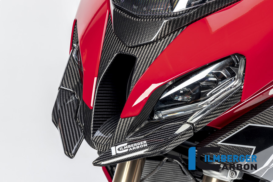 Extensión de pico de carbono Ilmberger, brillante, BMW S1000XR 2020-