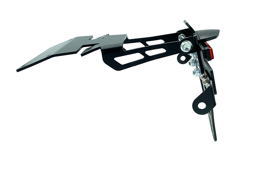 Soporte de matrícula alpha Technik para Honda NC750X a partir del año de modelo 2021-