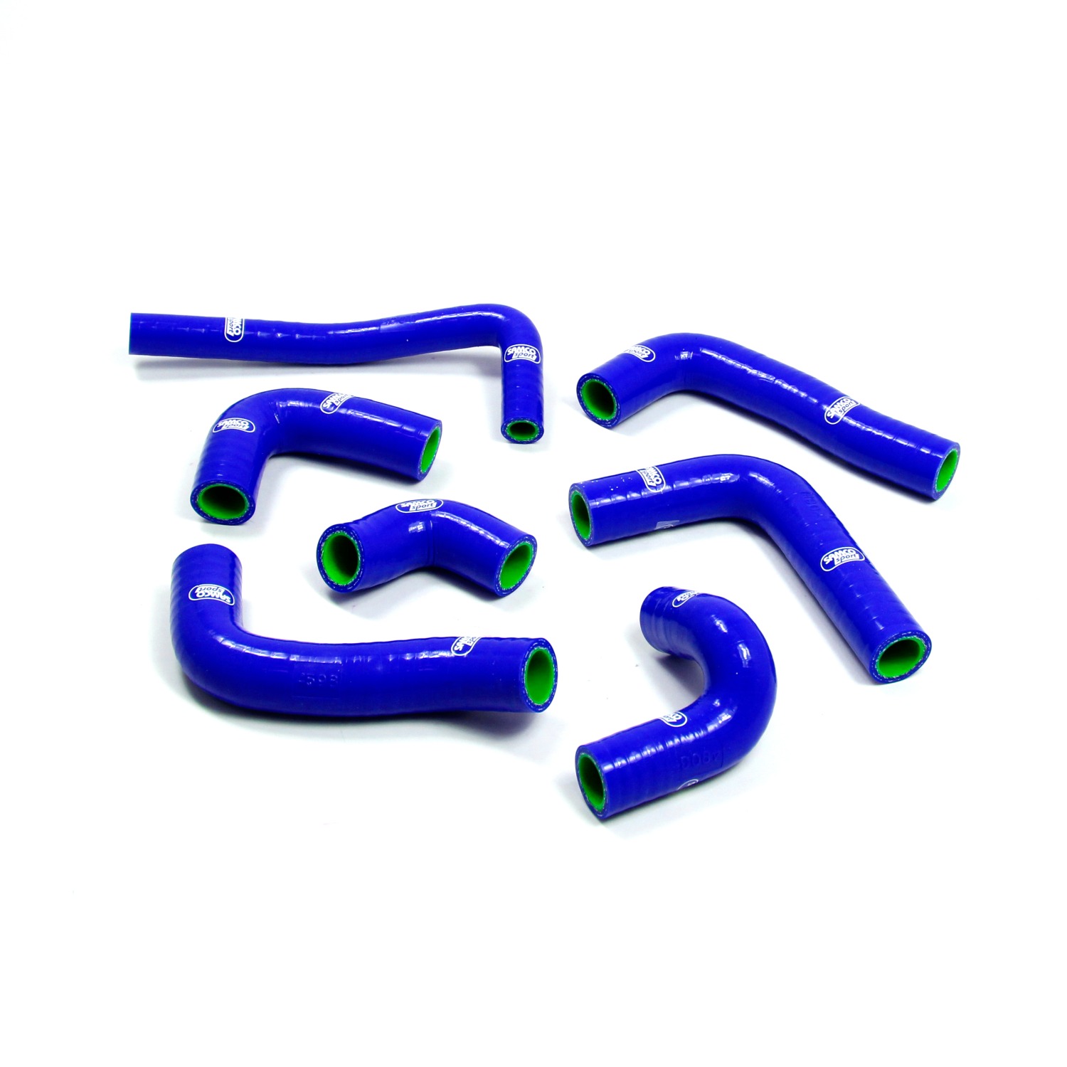 Kit de mangueras de silicona SAMCO SPORT Diseño OEM azul para Beta RR350 EFI RS RR390 S EFI RS RR430 S EFI RR480 EFI Año del modelo 2014-2017