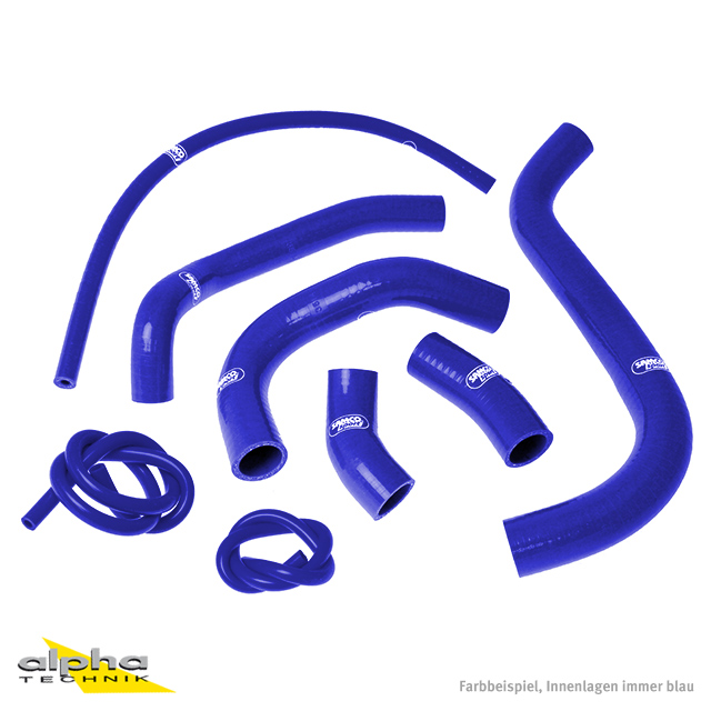 Kit de mangueras de silicona SAMCO SPORT azul para Honda CB1100SF X11 Año del modelo 1999-2001