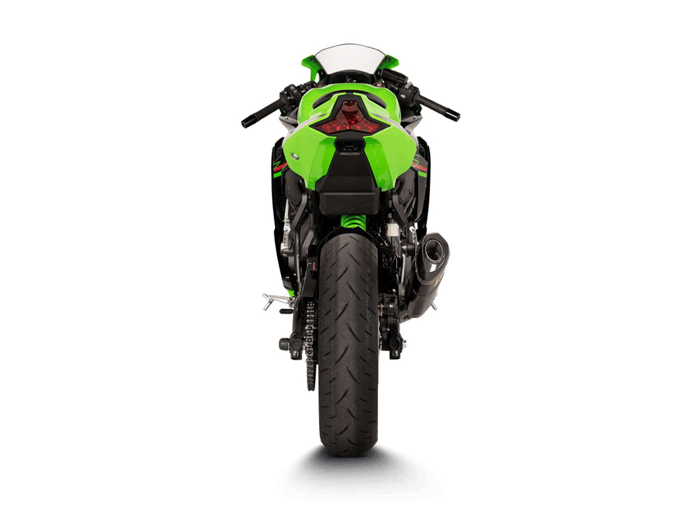 Akrapovic Racing Line (Carbono) sistema de escape para Kawasaki Ninja ZX-25R 2020- / ZX-4R & ZX-4RR 2023-2025