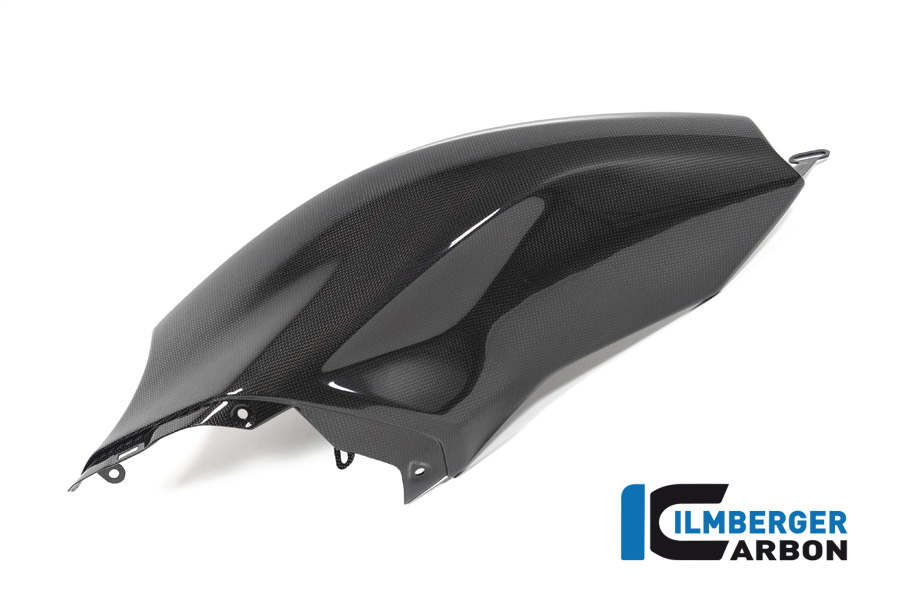 Ilmberger Carbon cubierta depósito de gasolina lado izquierdo, brillante, Ducati Diavel 1260 , 2019-