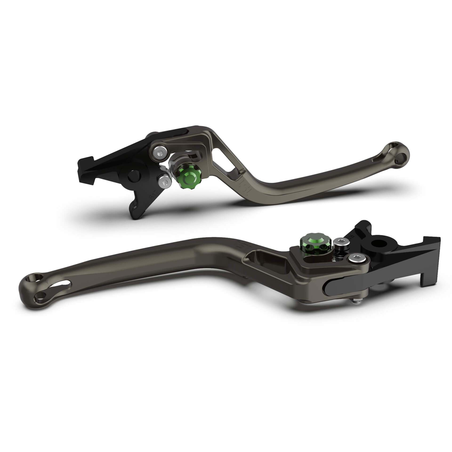 LSL maneta del embrague BOW L75, antracita/verde