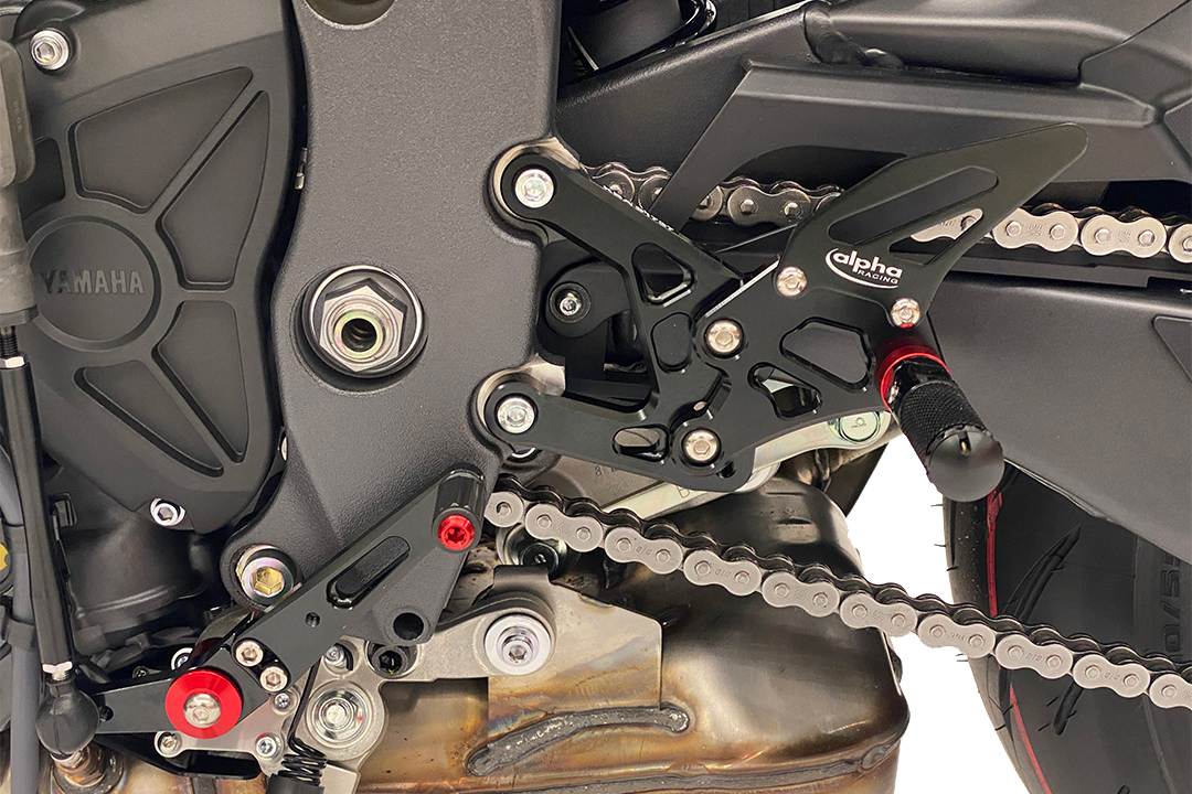 >TRACK< reposapiésenanlage negro Yamaha MT10 2016- ABE