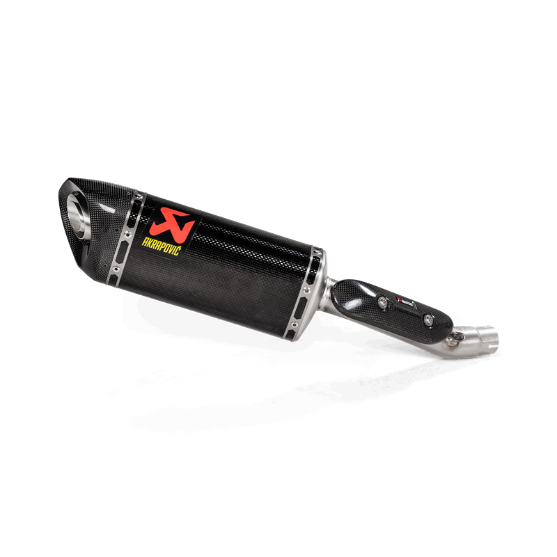 Línea Slip-On Akrapovic (Carbono) Honda CB300R Año del modelo 2018-2020