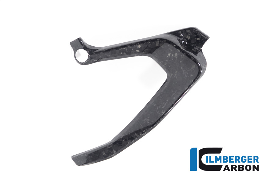 Cubierta de chasis de carbono Ilmberger lado izquierdo, Black Diamond Carbon, brillante, BMW R1300GS 2023-