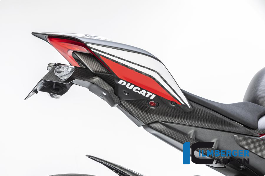 Asiento Monoposto de Carbono Ilmberger mate para Ducati Panigale V4 / V4S y Streetfighter V4