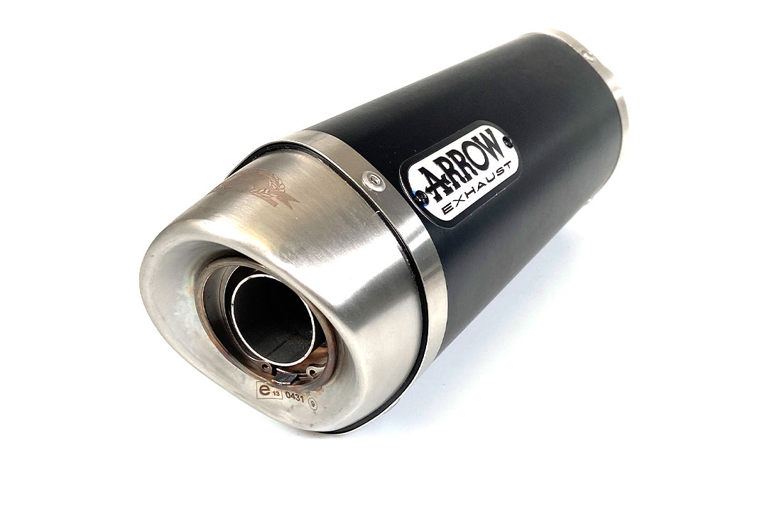 ARROW Escape DARK THUNDER Aluminio negro para Honda CB1000R 2008-2016
