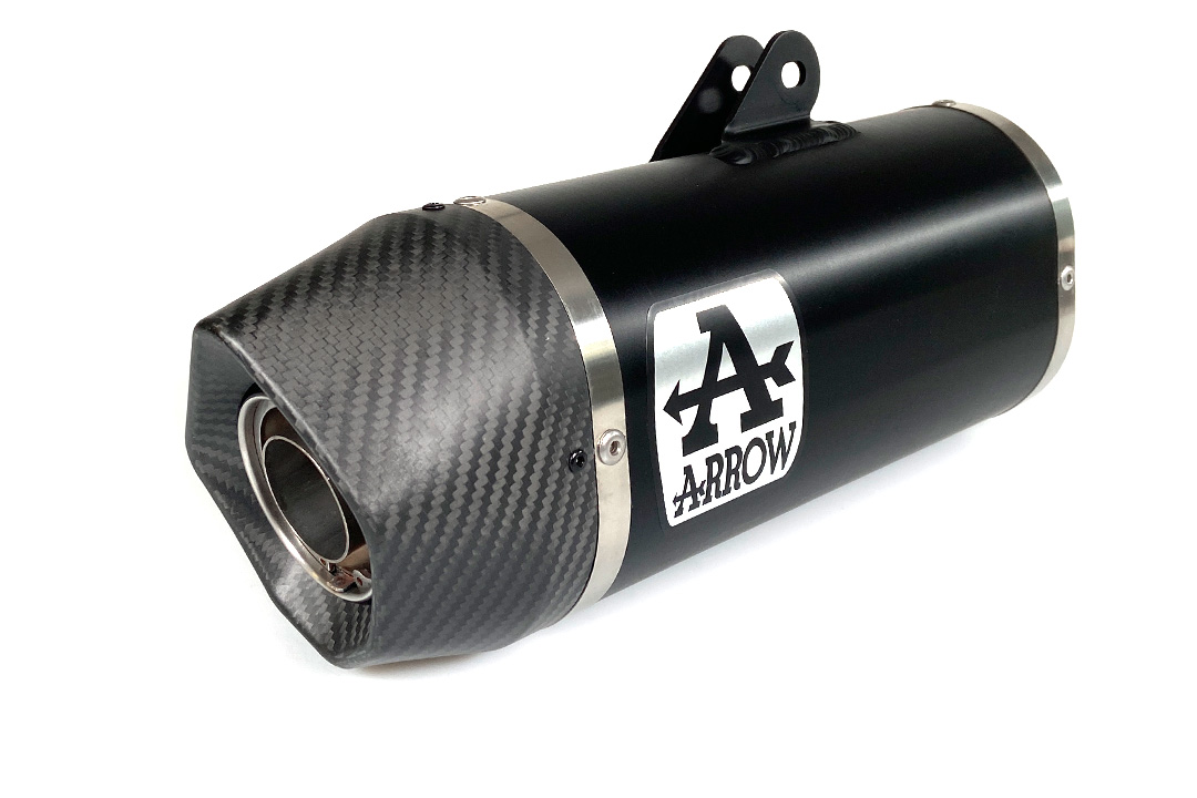 Escape ARROW DARK INDY RACE Aluminio para Husqvarna Svartpilen 125 Año del modelo 2021-