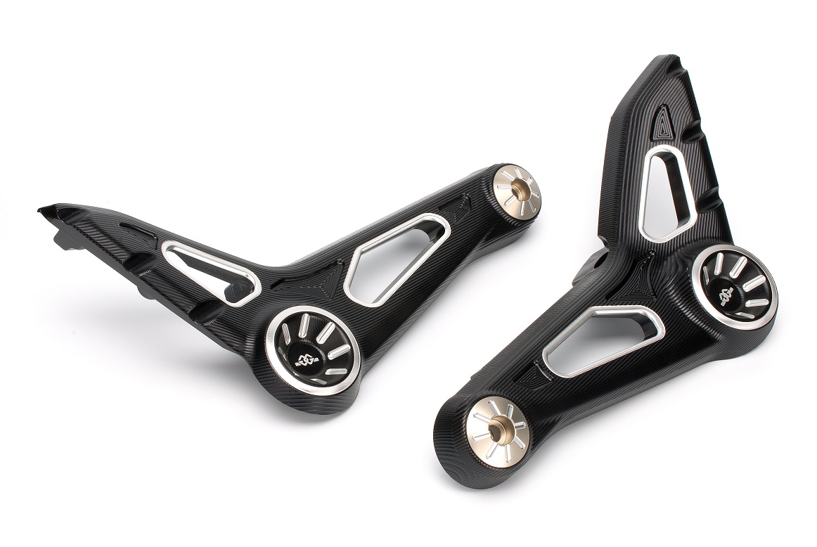 Kit de cubierta de tubo chasis Gilles, negro, para BMW RnineT Tipo 1N12, a partir de 2017-