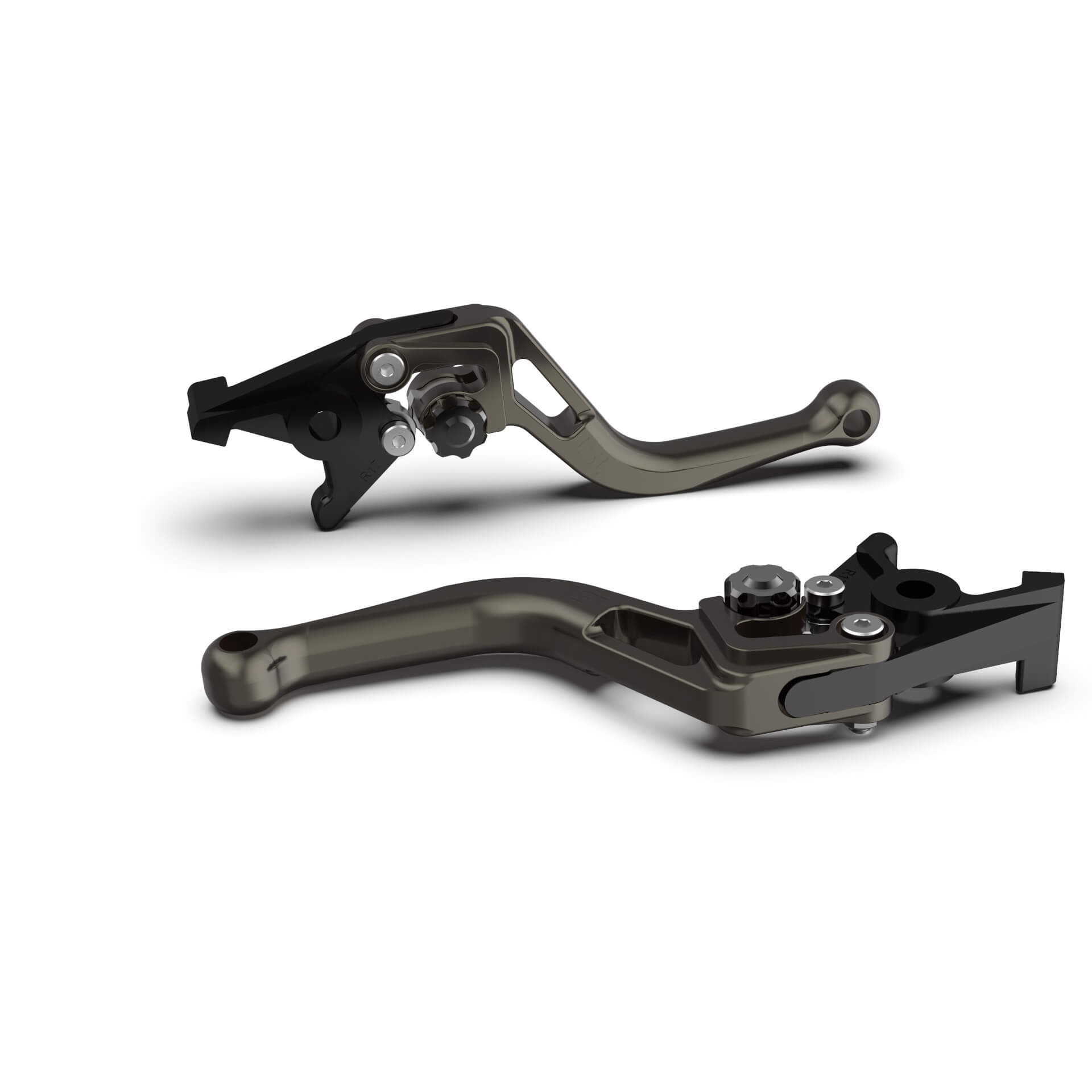 LSL Maneta de freno BOW R22, corta, antracita/negro