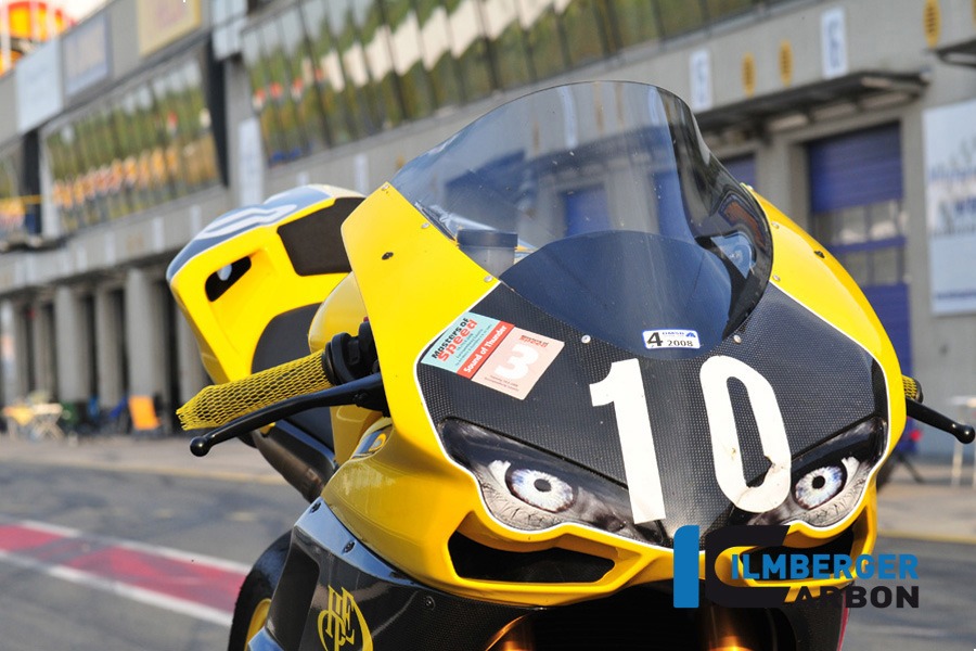 Parte de carenado de carbono Ilmberger Racing, Carbono