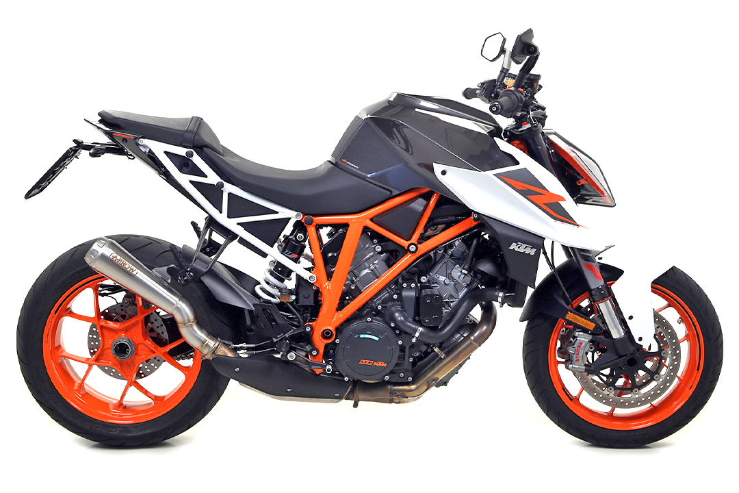 ARROW Escape RACE TECH para KTM 1290 Superduke 2014- / Super Duke GT 2017-2021 de aluminio, titanio