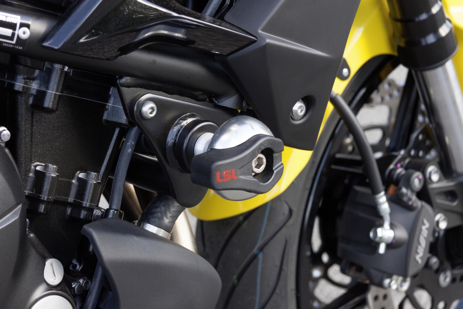 Kit de montaje de protectores de caída LSL para Kawasaki Versys 650, 2015-