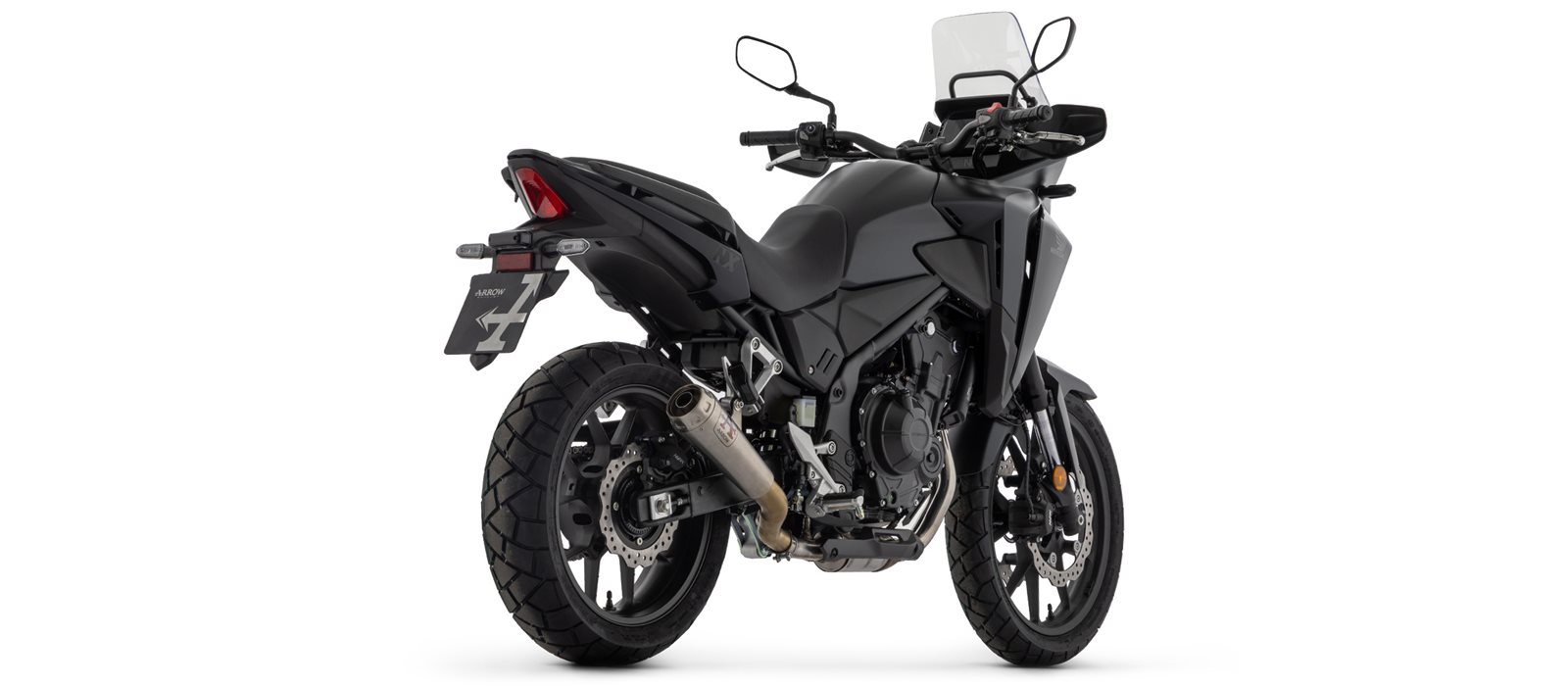 Escape ARROW PRO RACE NiChrome para Honda NX500 / CB500 Hornet Año del modelo 2024-