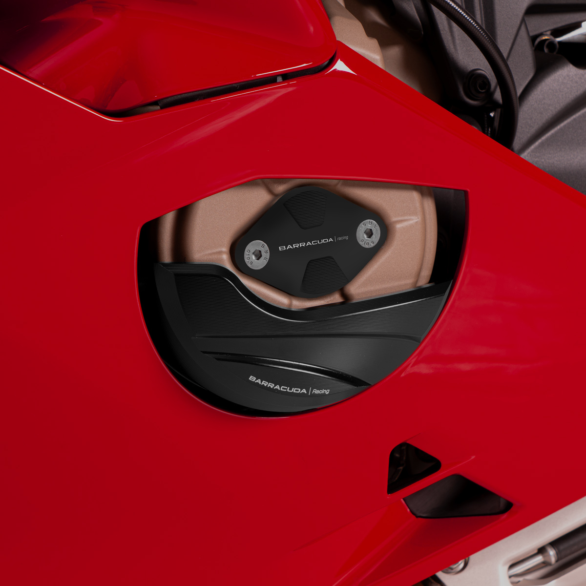 Barracuda Motorinspektionsdeckel für Ducati V4 Motoren