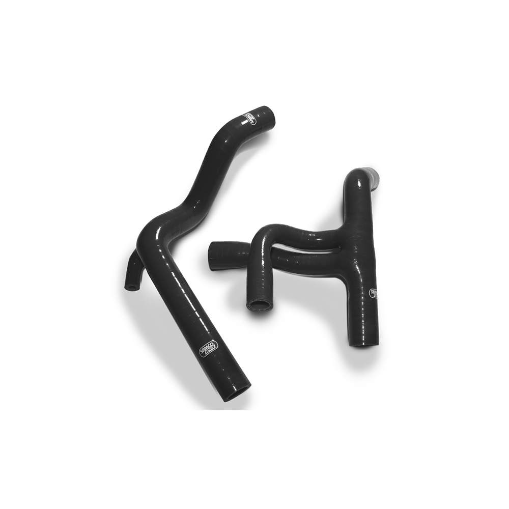 Kit de mangueras de silicona SAMCO SPORT negro para Cagiva Mito 125 año del modelo 1991-