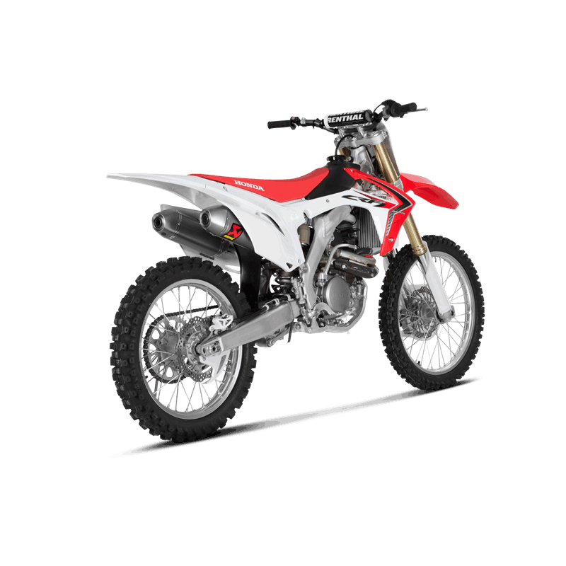 Línea Akrapovic Evolution (Titanio) Sistema de escape para Honda CRF250R año del modelo 2014-2015