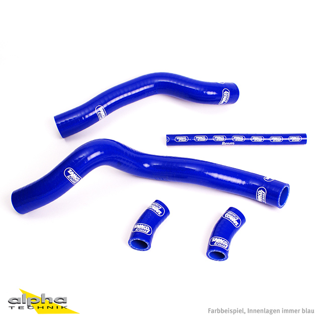 Kit de mangueras de silicona SAMCO SPORT azul para Suzuki TL1000S año del modelo 1998-2001