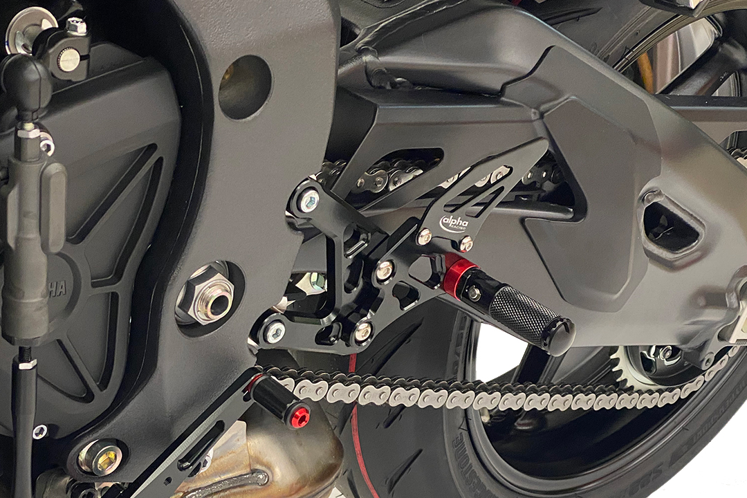 >TRACK< reposapiésenanlage negro Yamaha MT10 2016- ABE