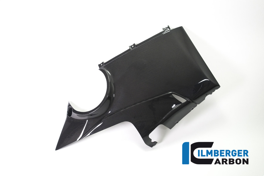 Carenado Inferior de Carbono Ilmberger lado derecho brillante para Ducati Panigale V4 / V4S a partir de 2018