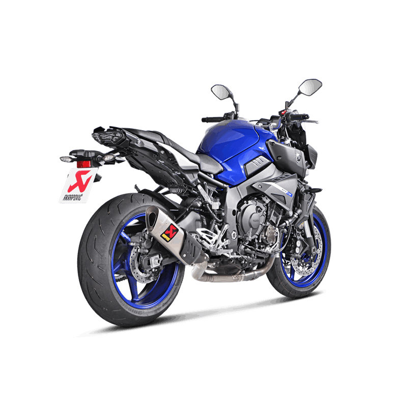 Tubo de conexión/colector opcional Akrapovic (Titanio) sistema de escape para Yamaha MT-10/FZ-10 modelo año 2016-2020