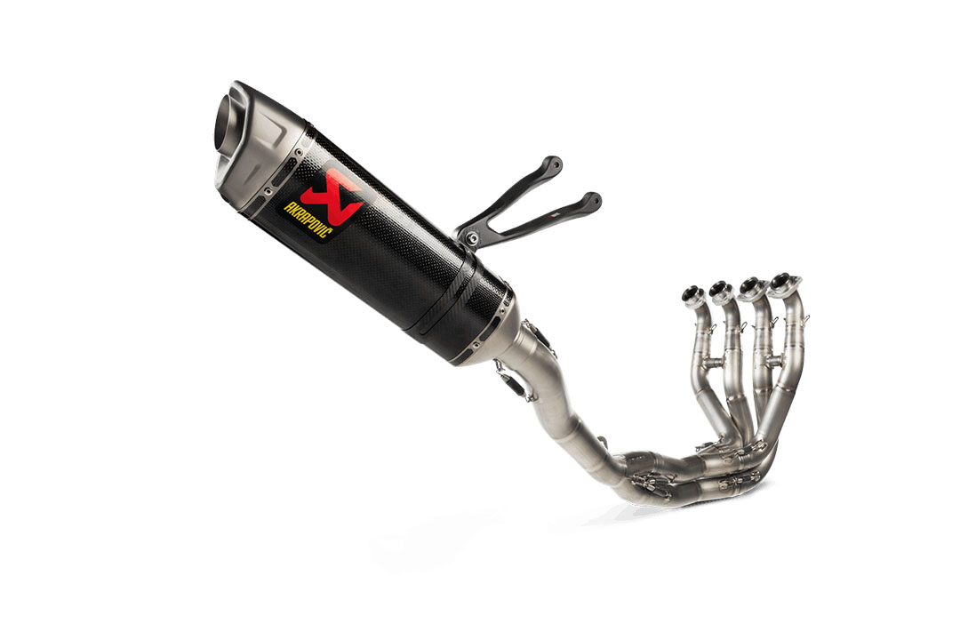 Akrapovic Evolution Line (Carbon) sistema de escape para Kawasaki Ninja ZX-10R y ZX-10RR a partir del año de modelo 2021-