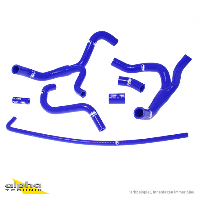 Kit de mangueras de silicona SAMCO SPORT azul para Honda CBR1000RR año de modelo 2008-2011