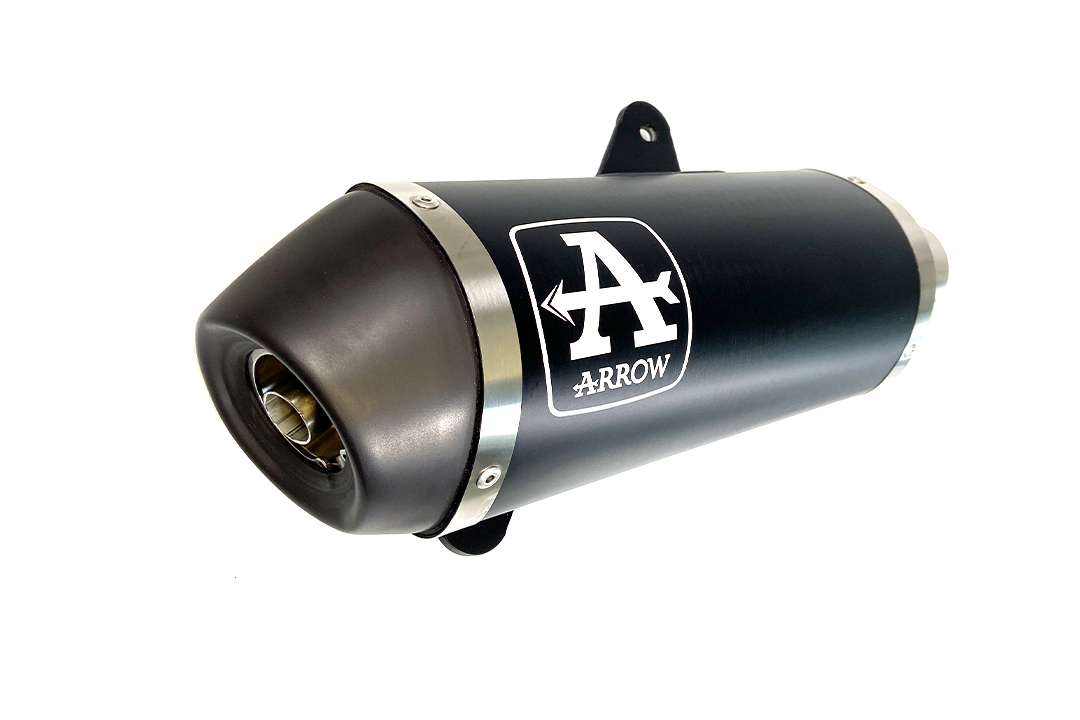 Escape ARROW DARK URBAN para Piaggio Vespa GTS125 año del modelo 2017-2018