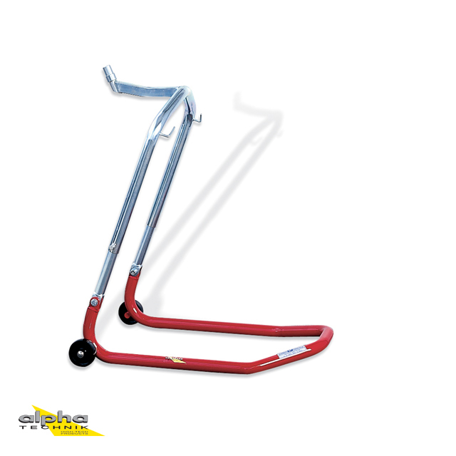 Caballete de montaje FG anterior, delanteroe, plegable, ajustable en altura