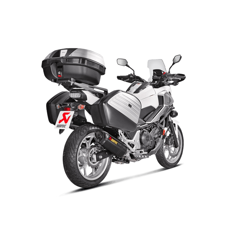 Sistema de escape Akrapovic Slip-On Line (Carbon) para Honda Integra año modelo 2012-2020, NC700/750S 2012-, NC700/750X 2012-2020