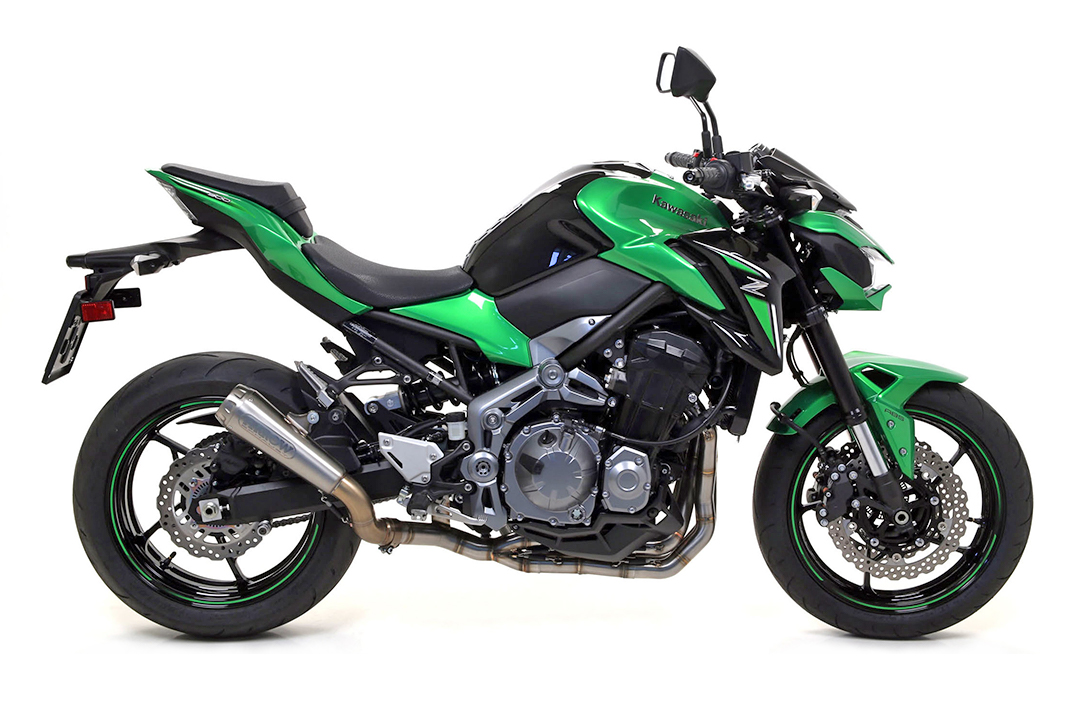 ARROW Silenciador PRO-RACE para Kawasaki Z900 2017-2020, Acero Inoxidable