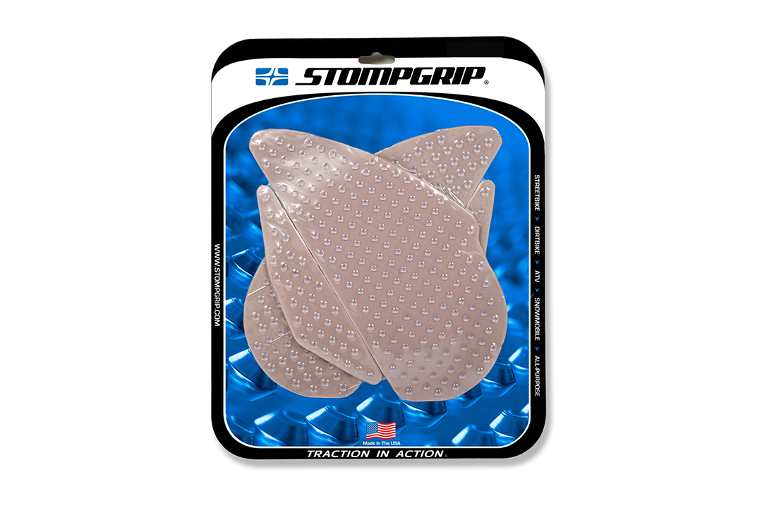Stompgrip transparente, Volcano, para Yamaha YZF-R1, 2002-03