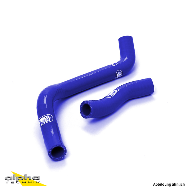 Kit de Mangueras de Silicona SAMCO SPORT azul para Honda CR250R Año del Modelo 1997-1999