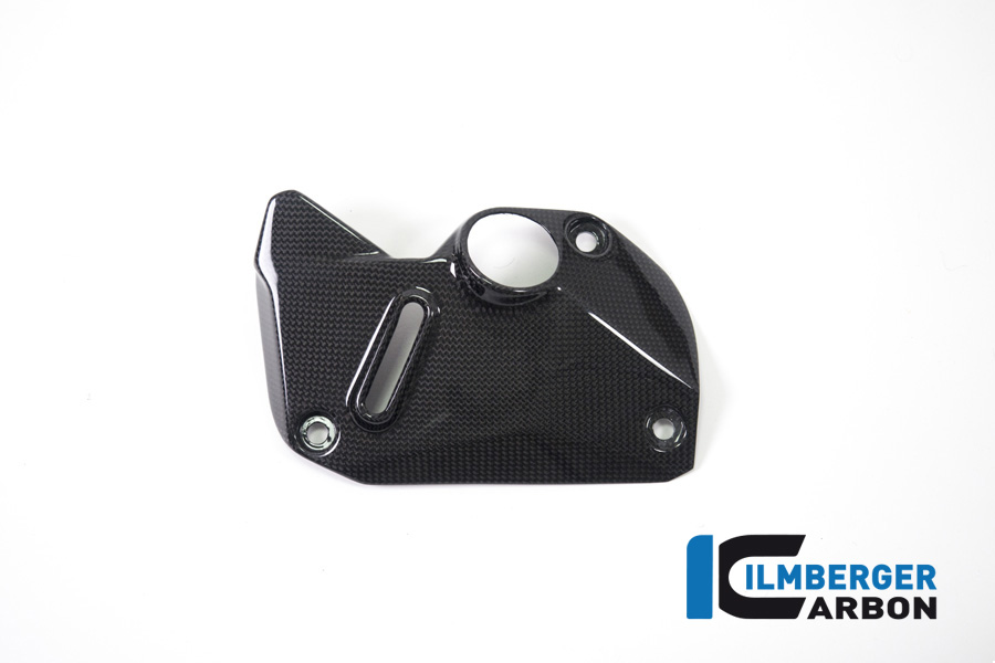 Cubierta de carbono Ilmberger debajo del chasis lado derecho, brillante Ducati Monster 1200, 1200S 2017-