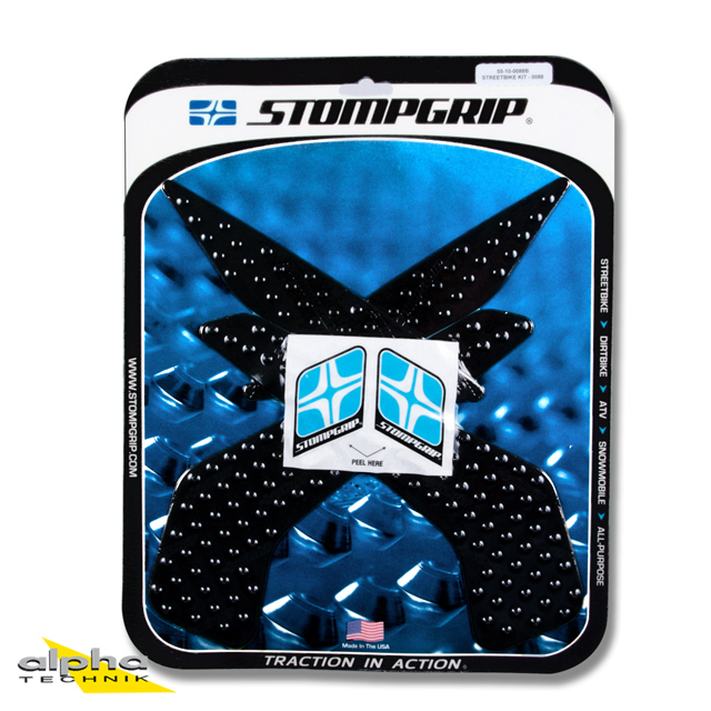 Stompgrip negro, Volcano, para Honda CRF250L, 2013-2020 y CRF250M, 2014-2015