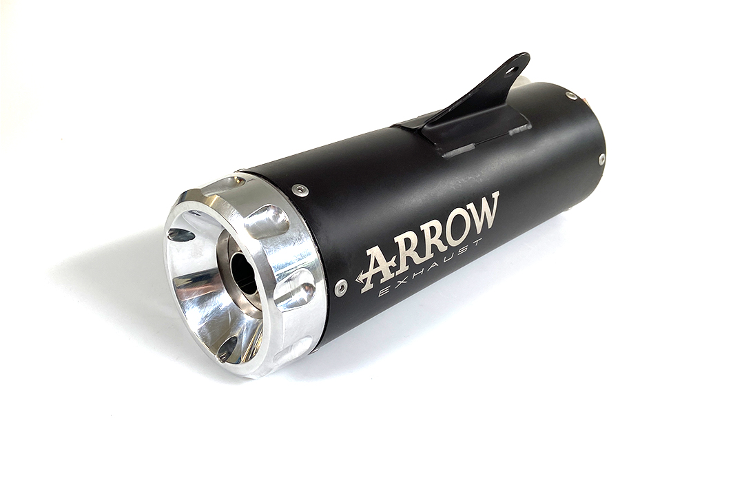 Escape ARROW REBEL Slip-On para Honda CMX500 Rebel 2017-2022, acero inoxidable negro