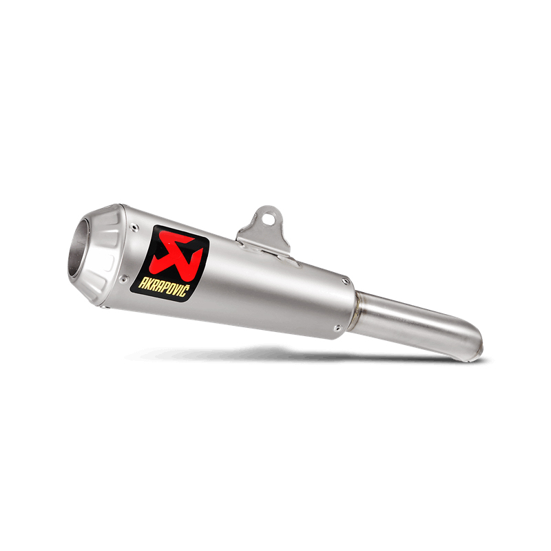 Akrapovic Slip-On Line (Titanio) Silenciador para Kawasaki Ninja 250SL / Z250SL 2015-2017, Ninja 125 / Z125 2019-