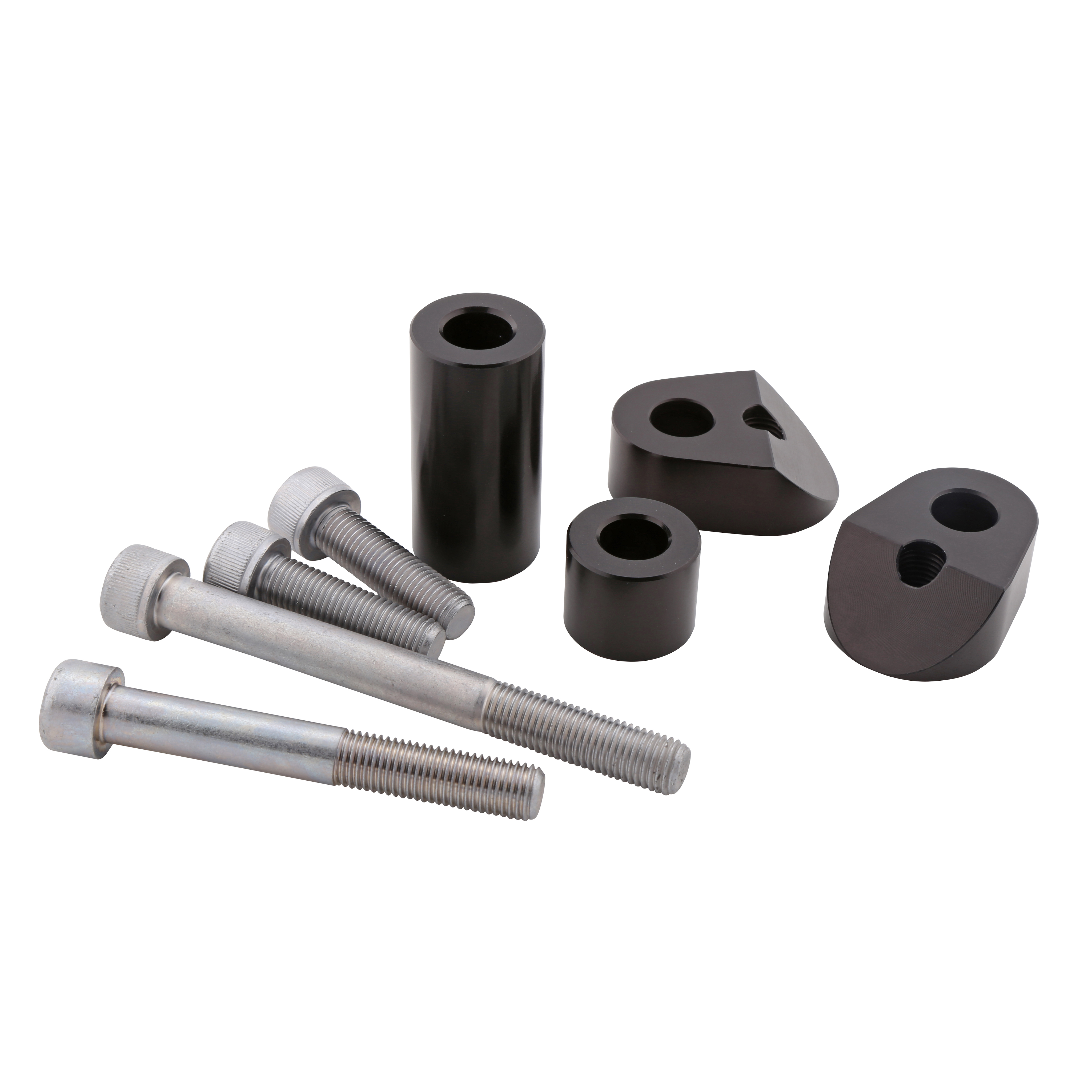 Kit de montaje de protectores de motor LSL para Honda CBR1000RR, 2020-, negro