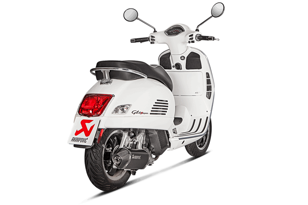 Akrapovic Slip-On Line (SS) Escape para Vespa GTS Super 125 / Sport / Tech a partir del año modelo 2021